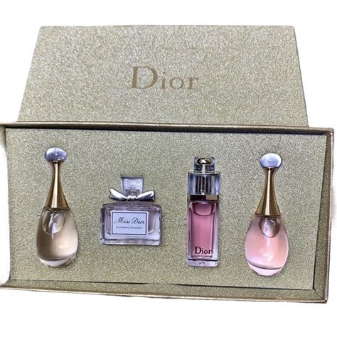 dior bag perfume|miniature Dior perfume gift sets.